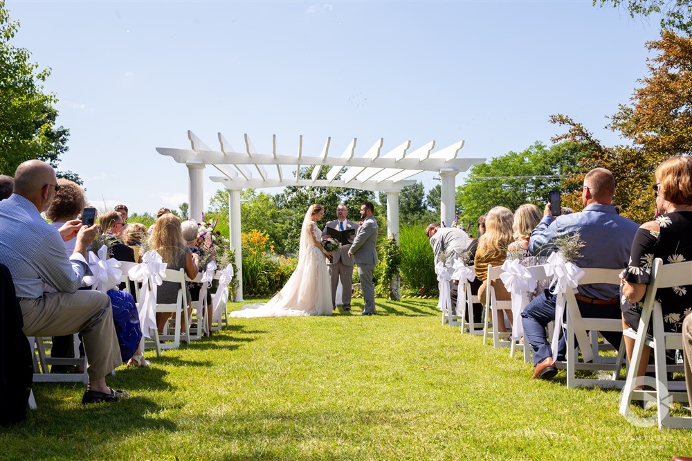 Complete Weddings + Events Albany NY Outside Ceremony