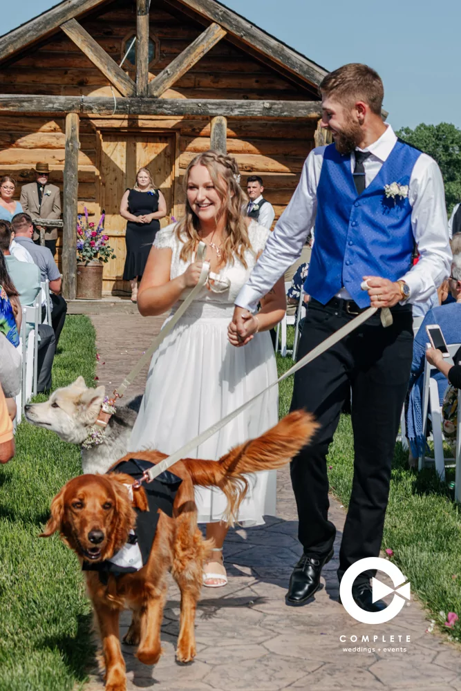 Should You Include Your Furry Friends in Your Upstate NY Wedding?