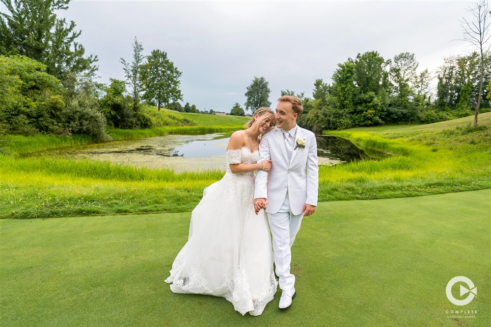 Albany Bride and groom