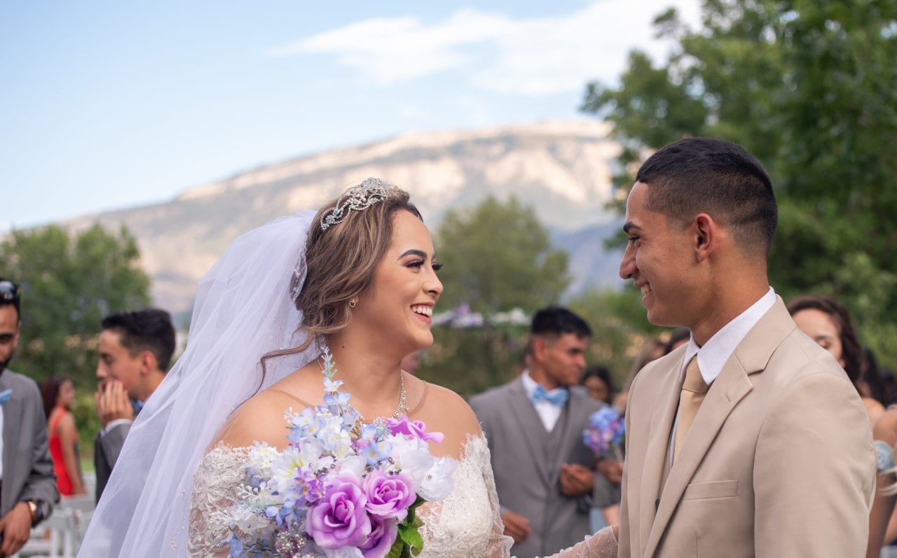 backyard wedding in Albuquerque