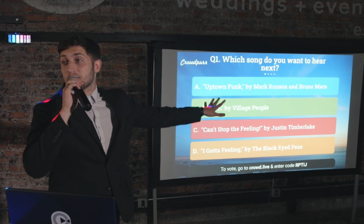 Entertainment Ideas - Complete Interactive Social Wall Song Requests - We’ve created a list of four easy entertainment ideas to add to your event that can keep your guests entertained while you're busy