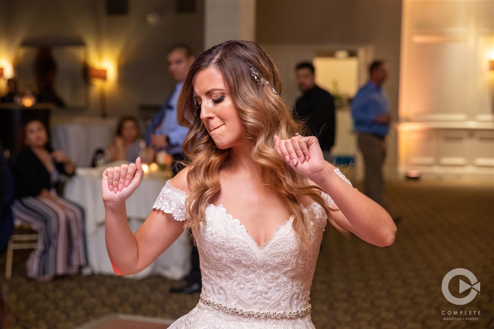 Dancing Bride at Atlanta Wedding