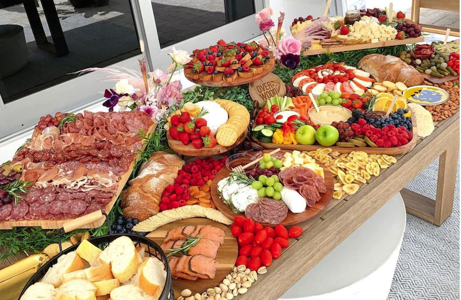grazing table