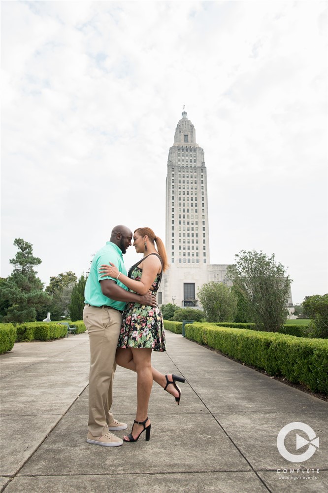The Baton Rouge Engagement of Marcie + Sherman