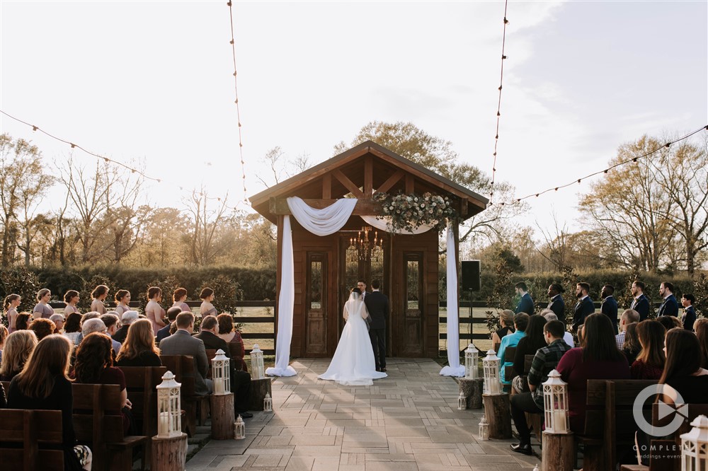 Emily's Berry Barn Wedding Benefits of Live Streaming Your Louisiana Wedding