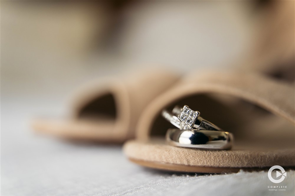White Oak Wedding Ring