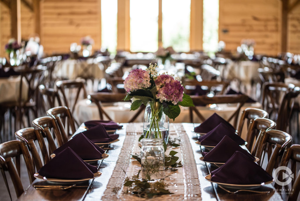 purple wedding complete weddings and events