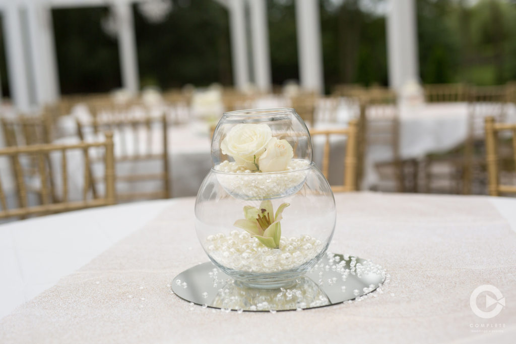 unique pearl centerpiece inspiration