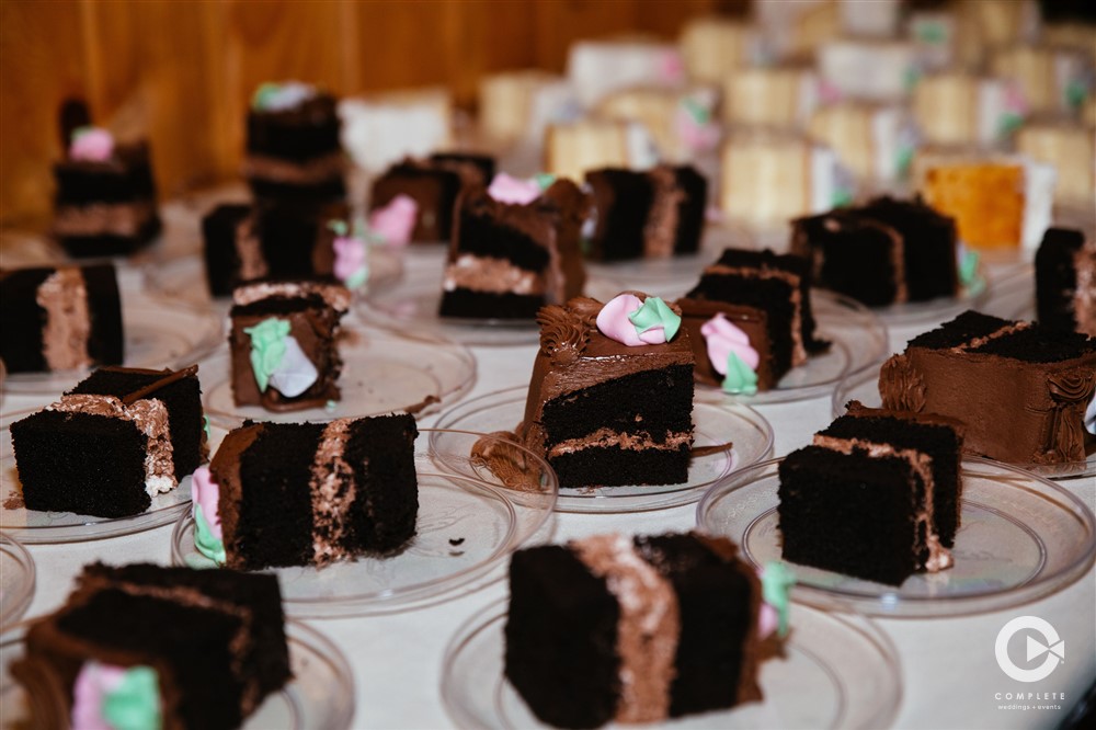 Brainerd, MN chocolate wedding cake