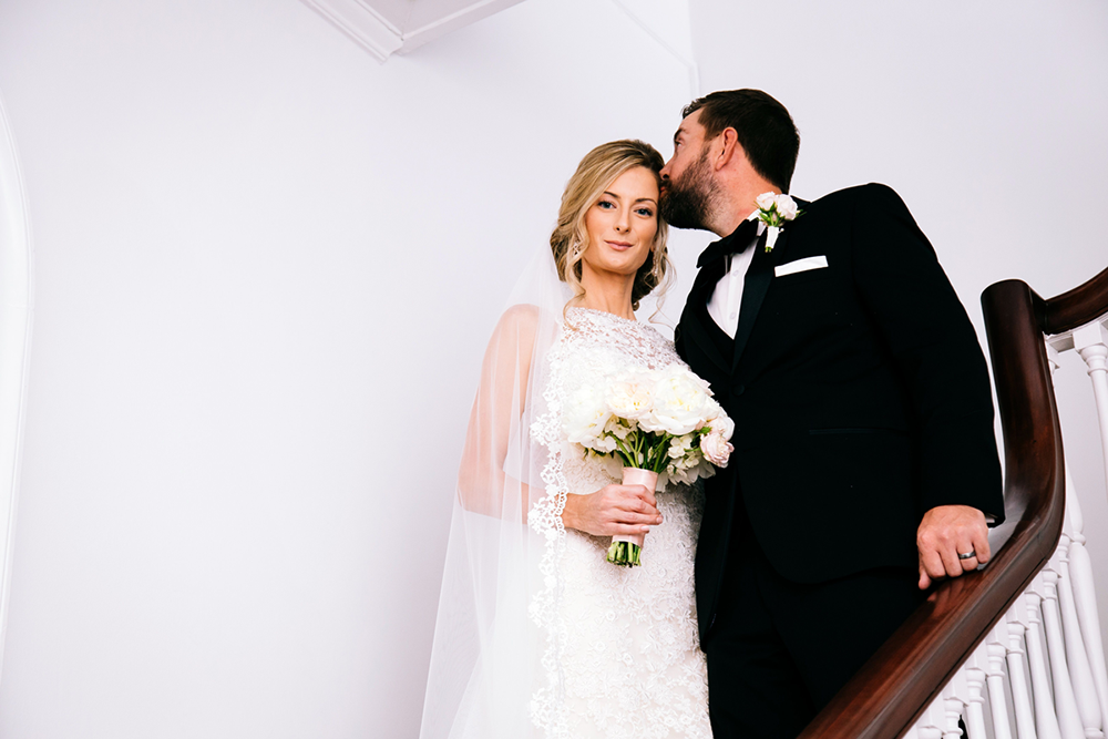 Modern Bride Groom Burlington Wedding