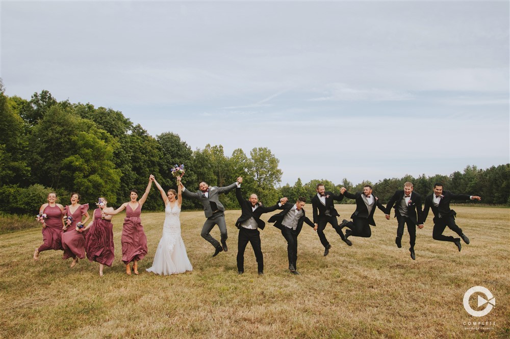 Erica + Lane's Wedding at The Farm Petersburg, IL Wedding