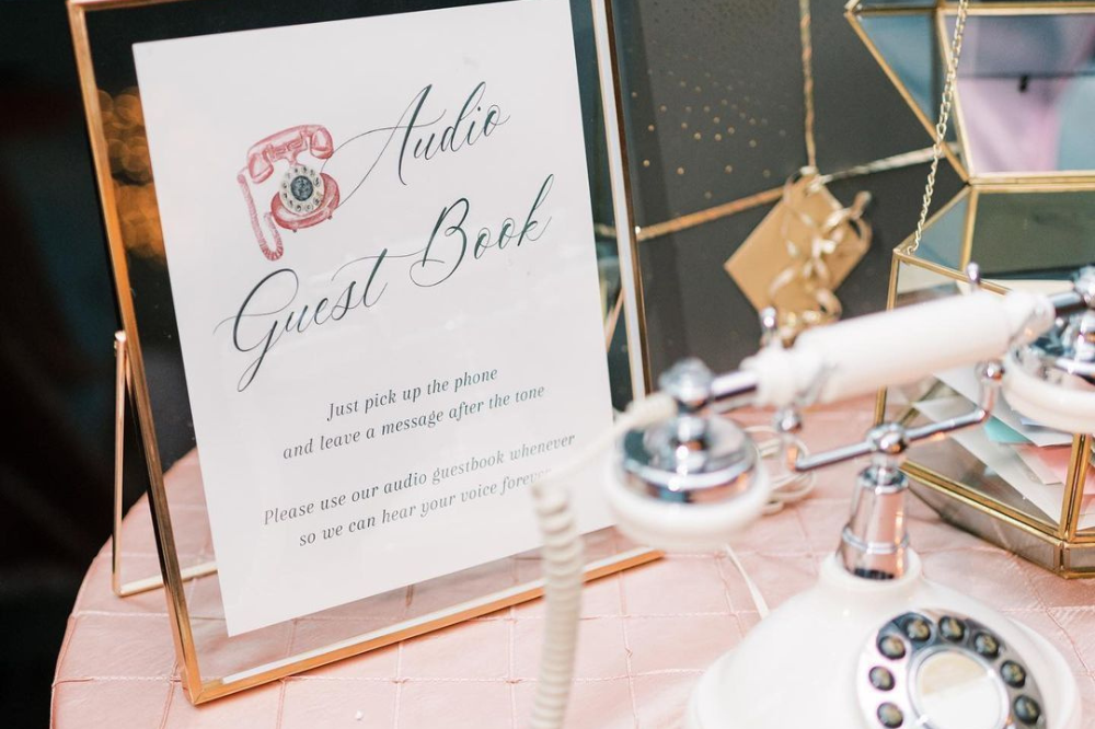 audio guest book
