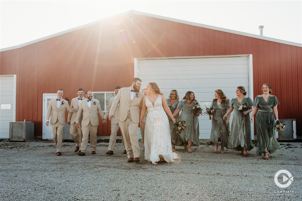 Megan + Collin's Spring Wedding at The Homestead Reception Venue
