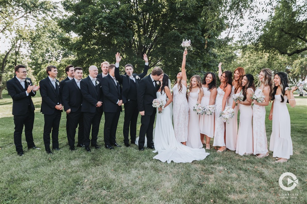 Kylie + Aaron's Summer Wedding in Champaign, Illinois
