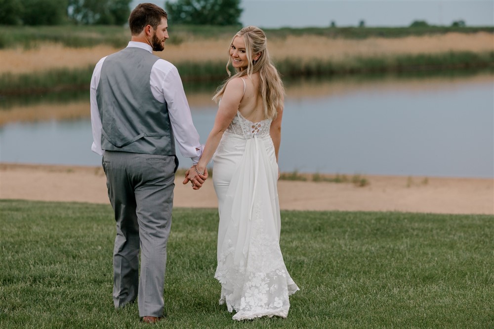 Colton + Katie's Spring Wedding at The Uplands in Norris, Illinois