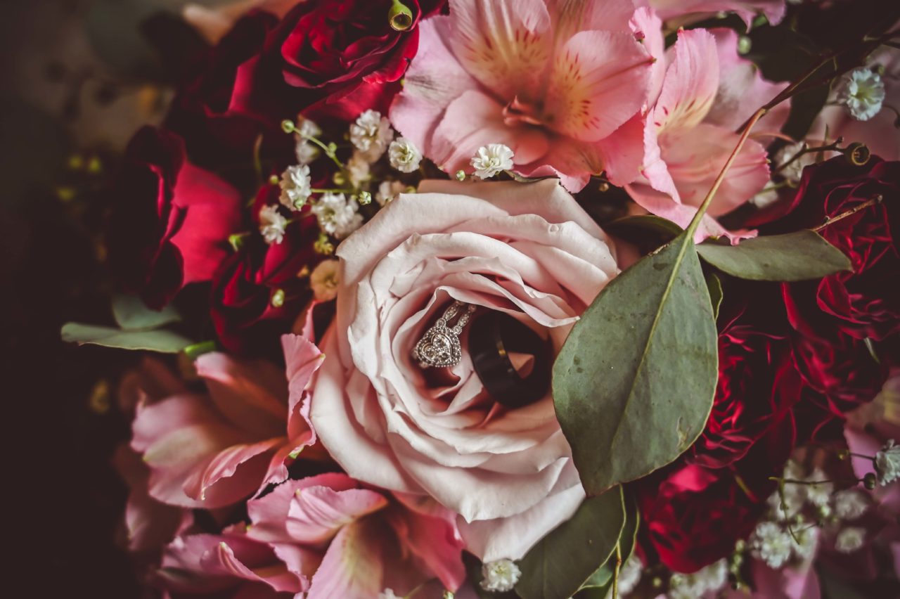 Complete Weddings + Events, Wedding Bouquet, Wedding Flowers, Wedding Rings
