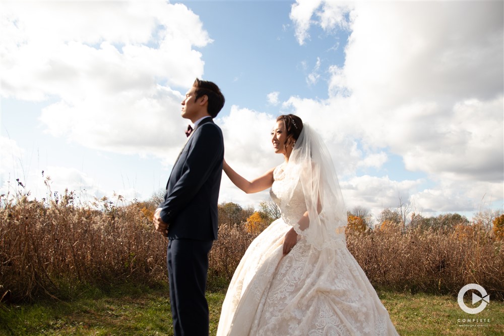 'First Look' Wedding Ideas Central Illinois Wedding Photography, Bride, Groom, Illinois Photographer, Complete Weddings + Events Photographer Mackensie Archibald