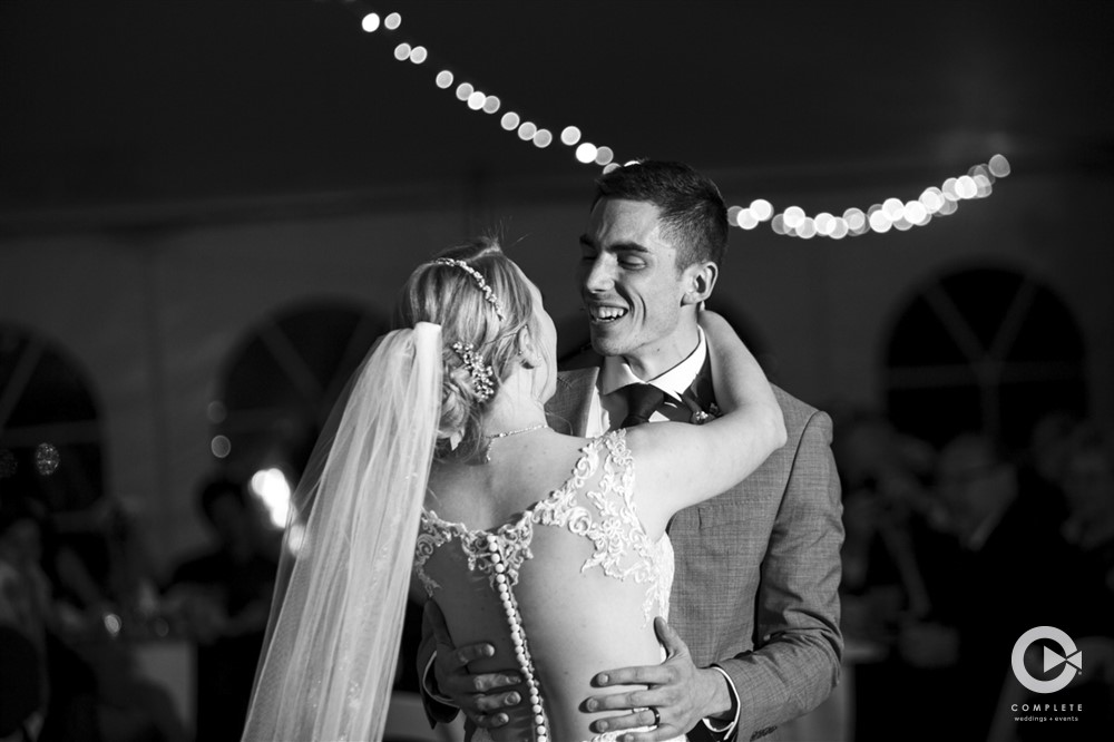 Bride & Groom at Reception