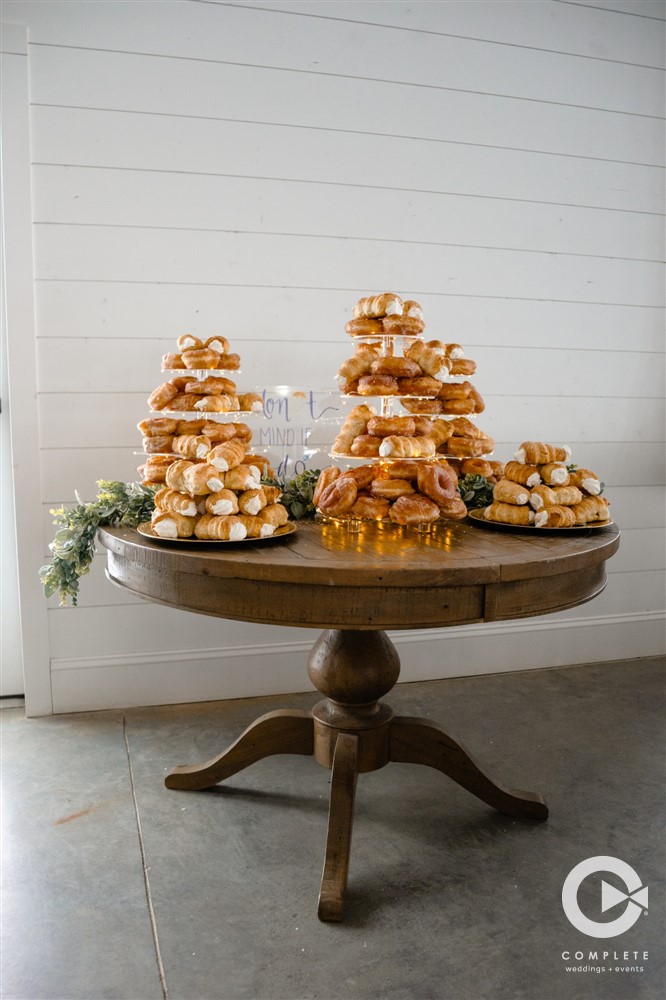 Dessert Table at Reception, Morgan + Rowdy's Winter Wedding, Bride, Groom, Complete Weddings + Events Photography