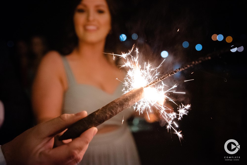 Sparkler Detail Shot