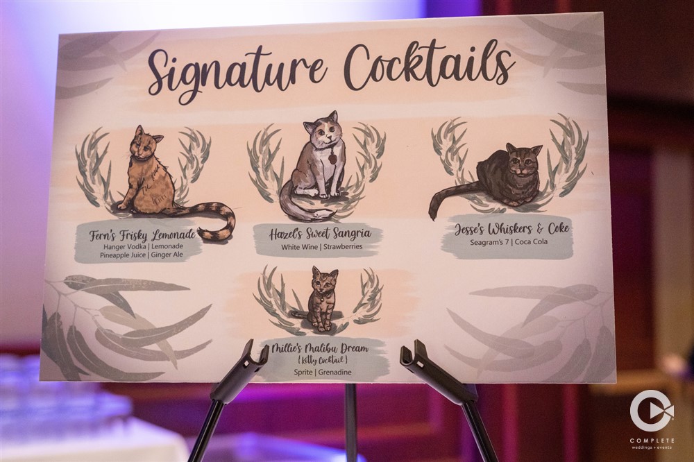 Signature Cocktail Sign