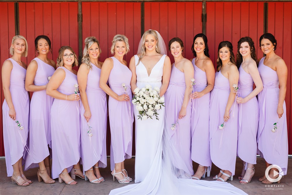 violet wedding color