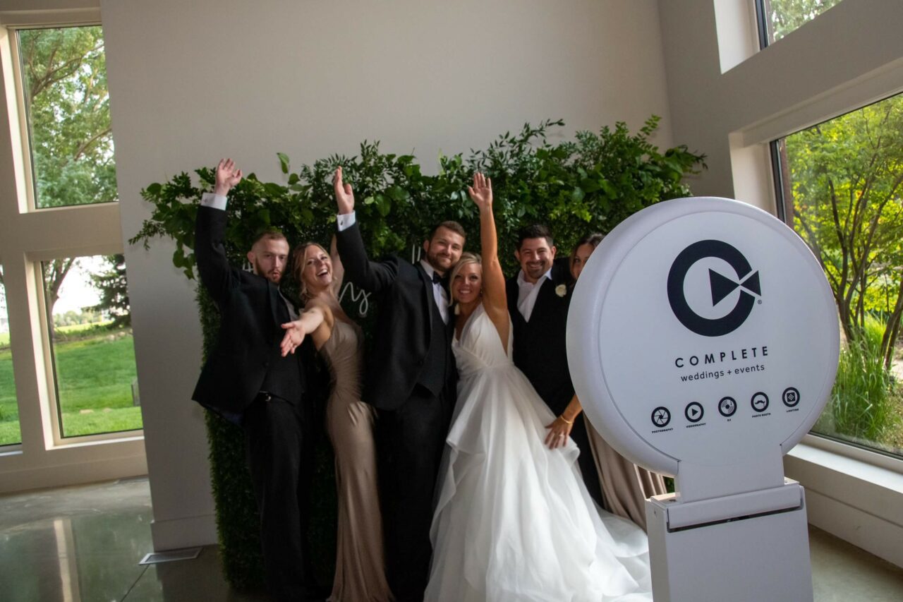 Complete Weddings + Events Photo booth