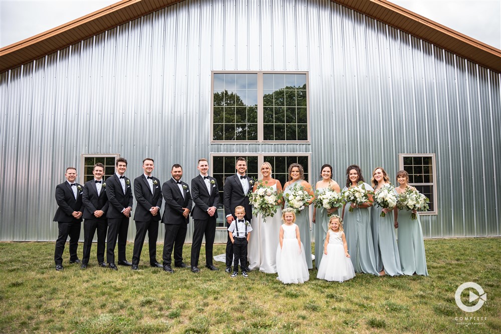 Michaela + Alexander's Classic Wedding at Marlene's Event Barn