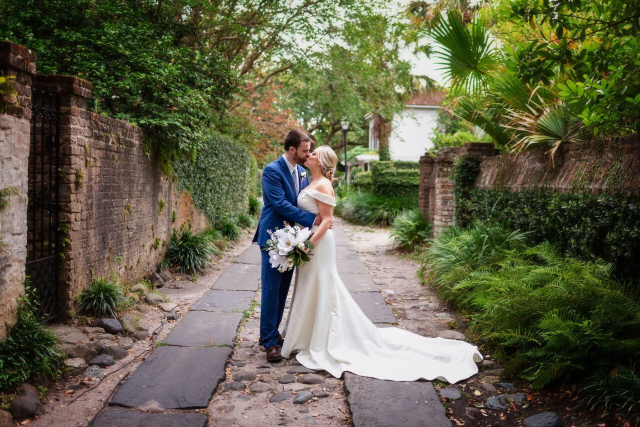 Wedding Couple at The Historic French Quarter