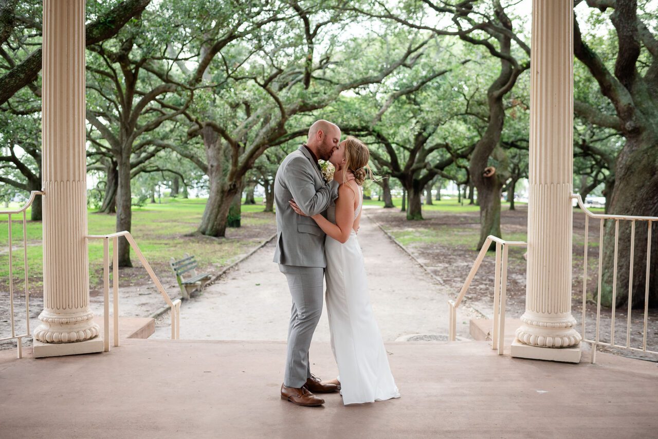 Elopement at White Point Garden