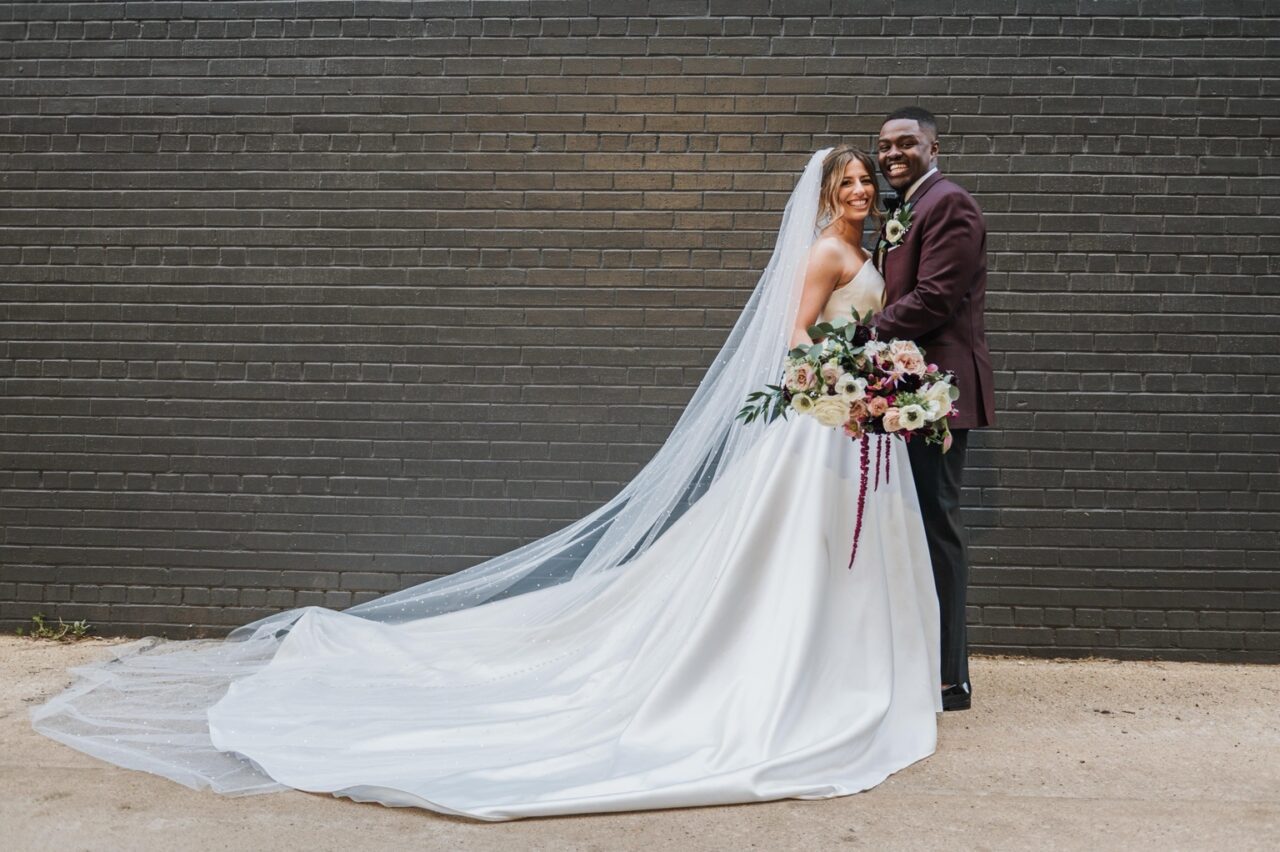 posed wedding photo charlotte nc