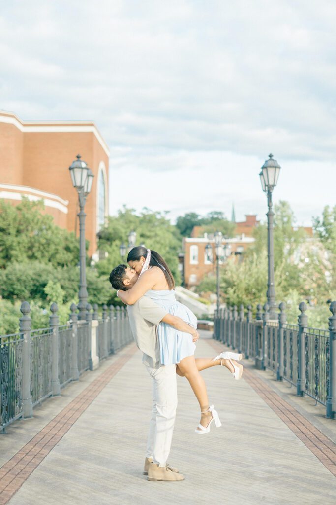 Wedding at The Emerson Venue / engagement pictures
