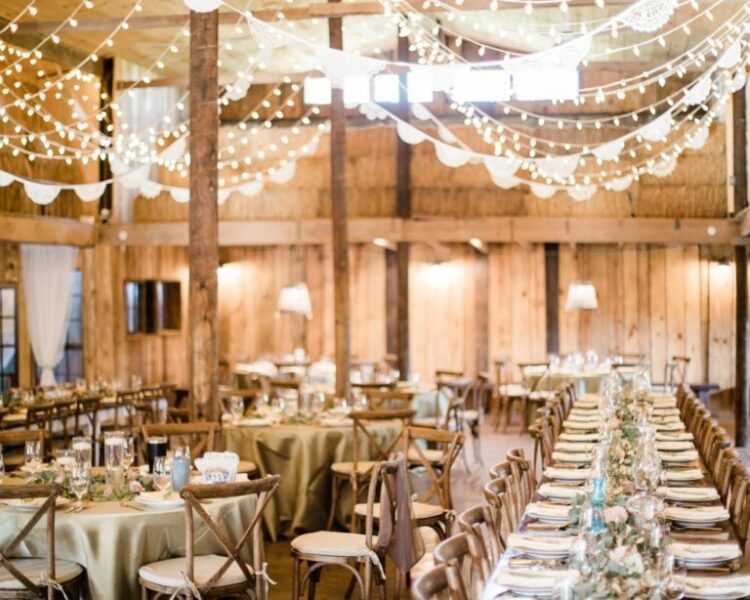 Barn Venues in Chattanooga: High Point Farms Barn Interior