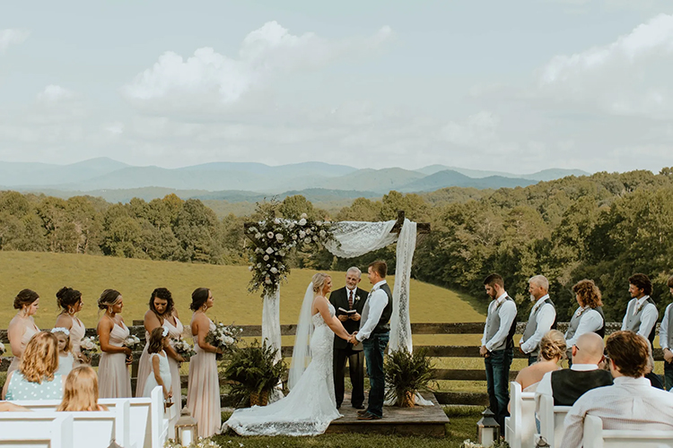 Summit Farms Outdoor Ceremony