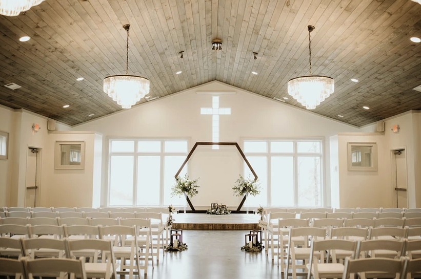 Vezalay Indoor Wedding Ceremony