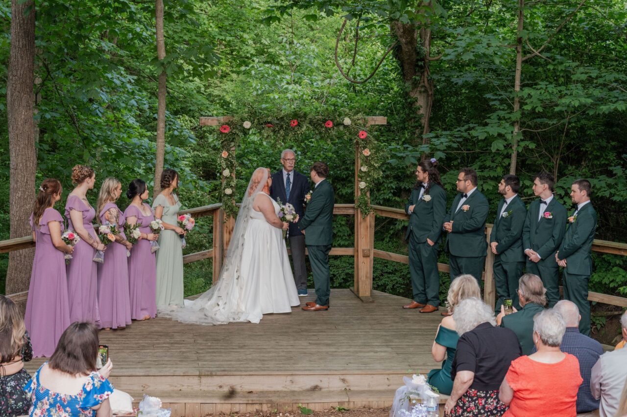 Outdoor Wedding Ceremony at The Josephina Event Center