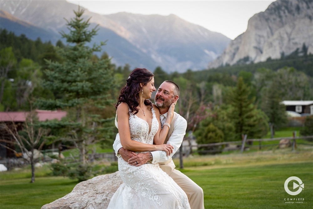 wedding in the mountains