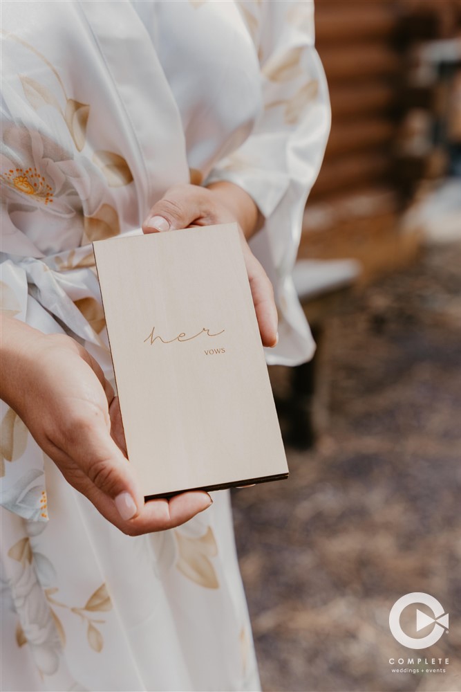 vows book