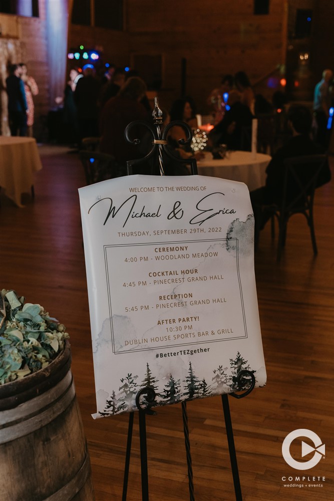wedding details