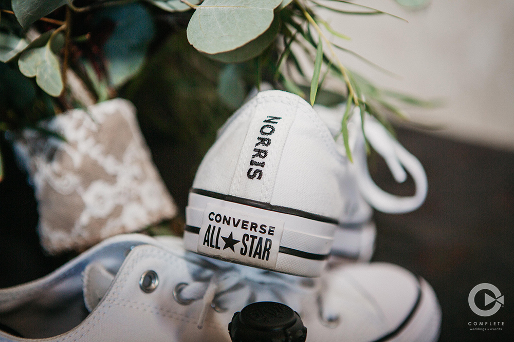 personalized wedding shoes