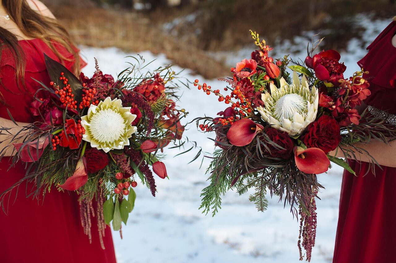 Winter Wedding Florals in Colorado Springs