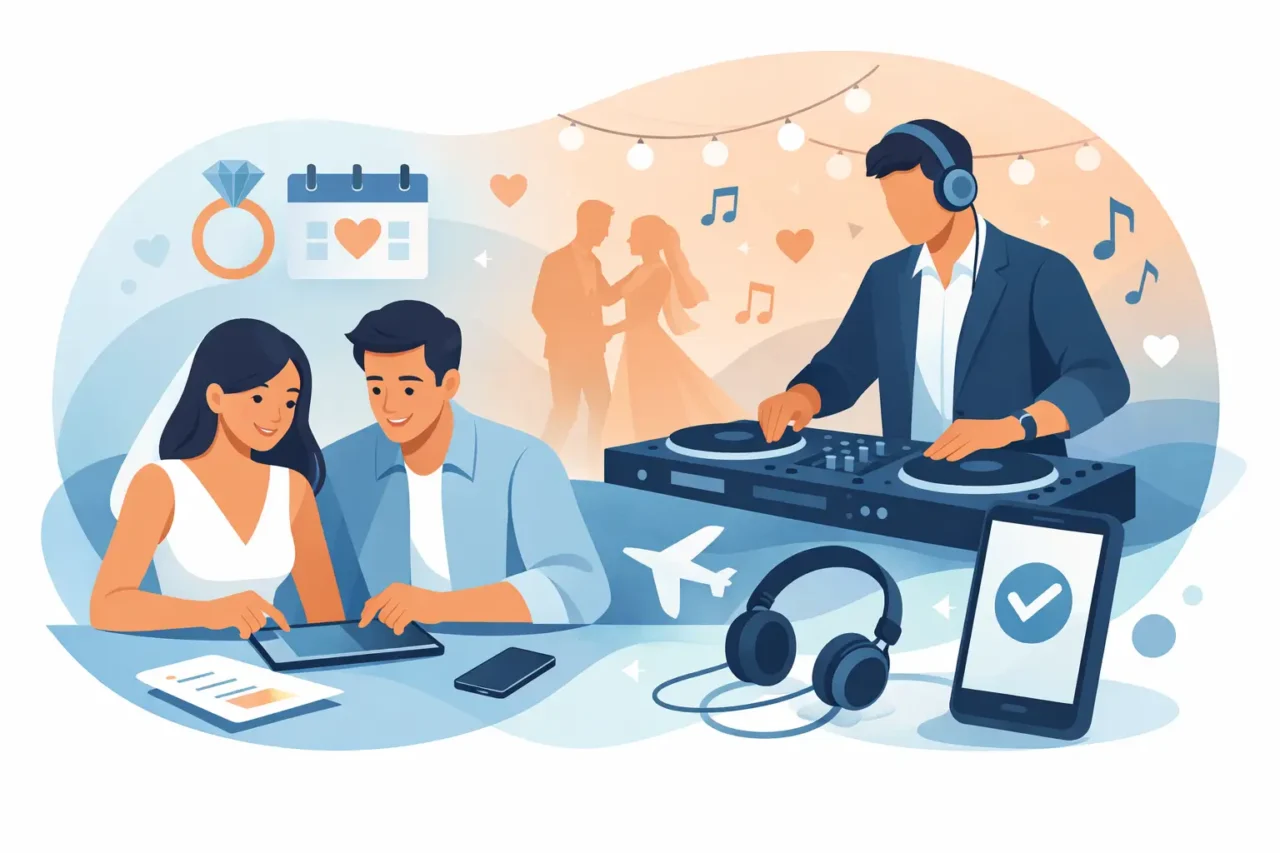 How to Book Wedding DJ Services Without Stress