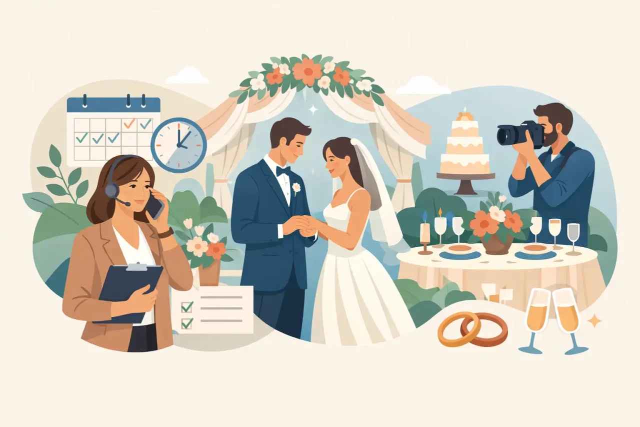 What Wedding Coordination Services Cover