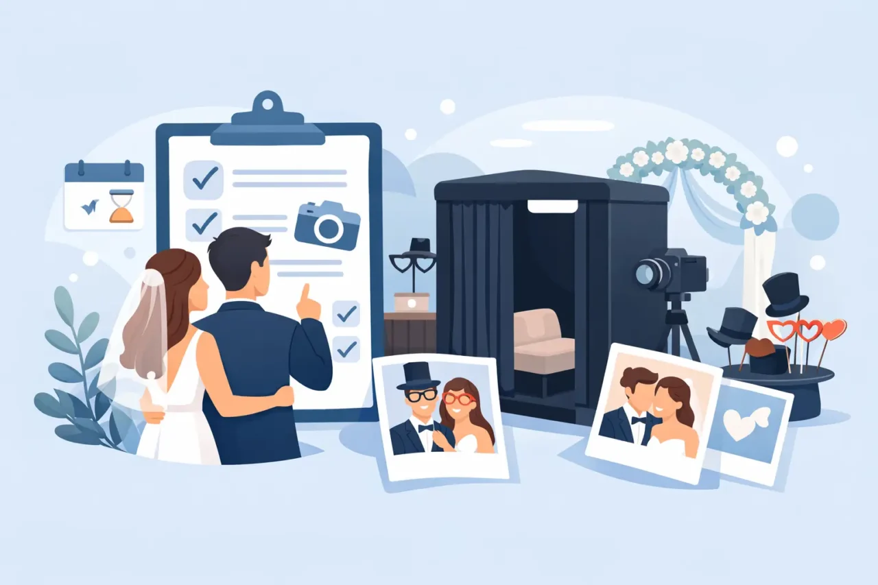 How to Rent a Wedding Photo Booth Without Stress