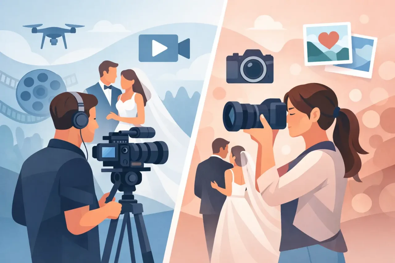 Videography or Photography for Your Wedding?