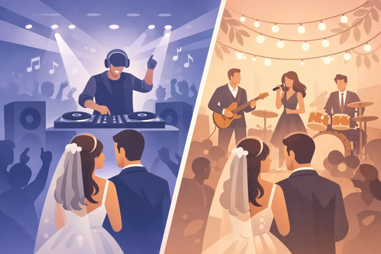 DJ or Live Band: Which Fits Your Wedding?