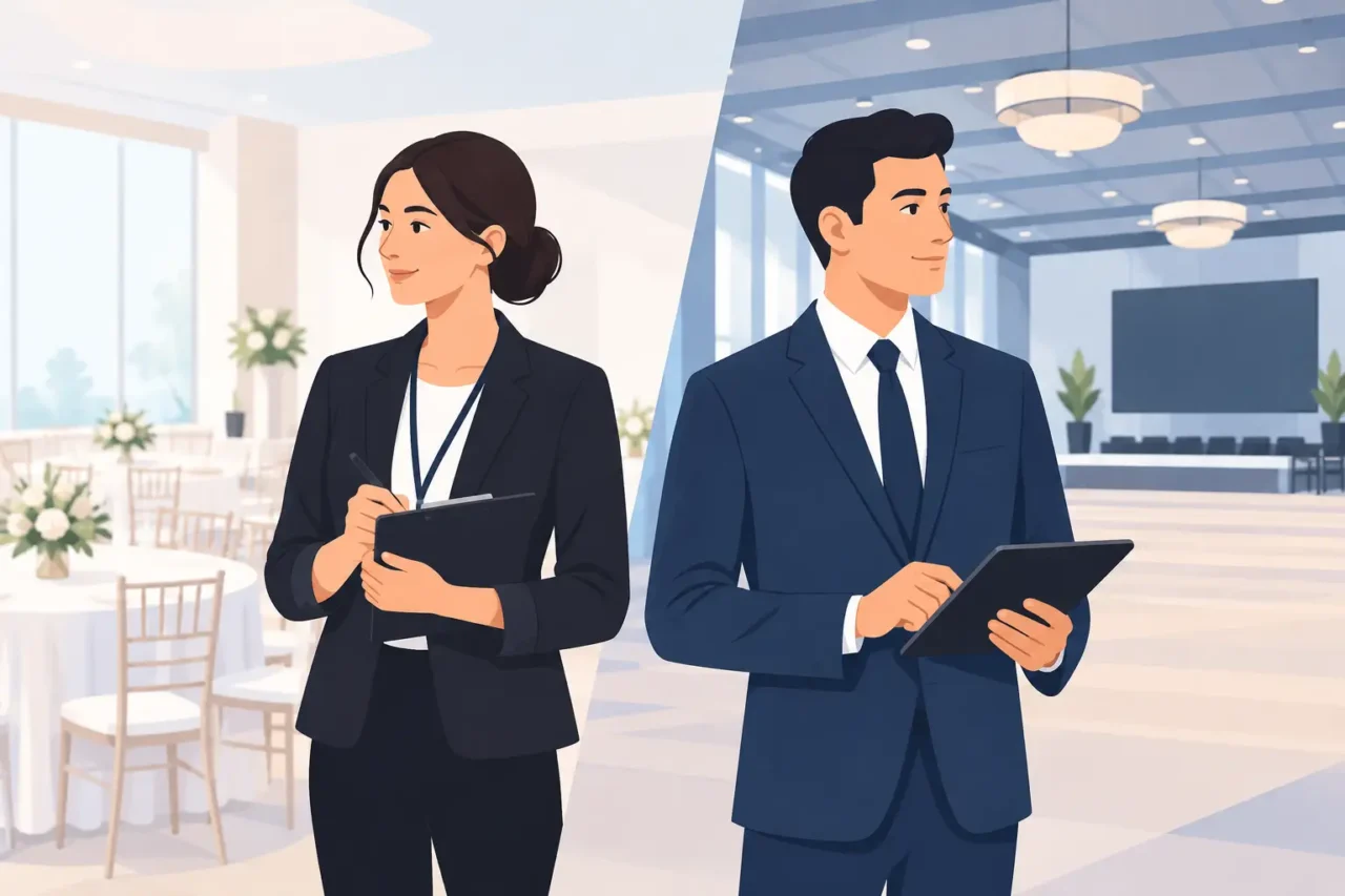 Event Coordinator Versus Venue Manager Explained