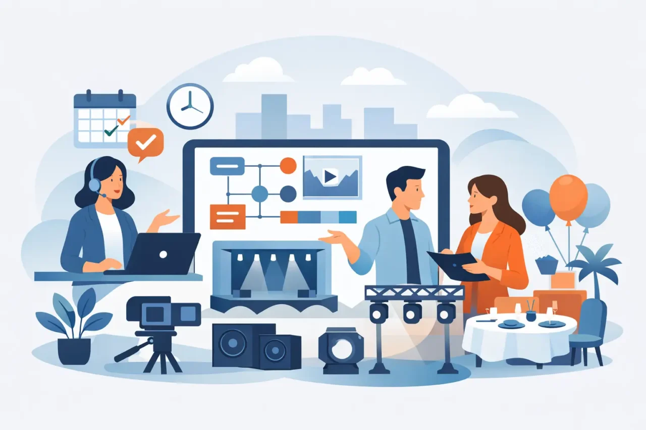 How an Event Production Company Simplifies Planning