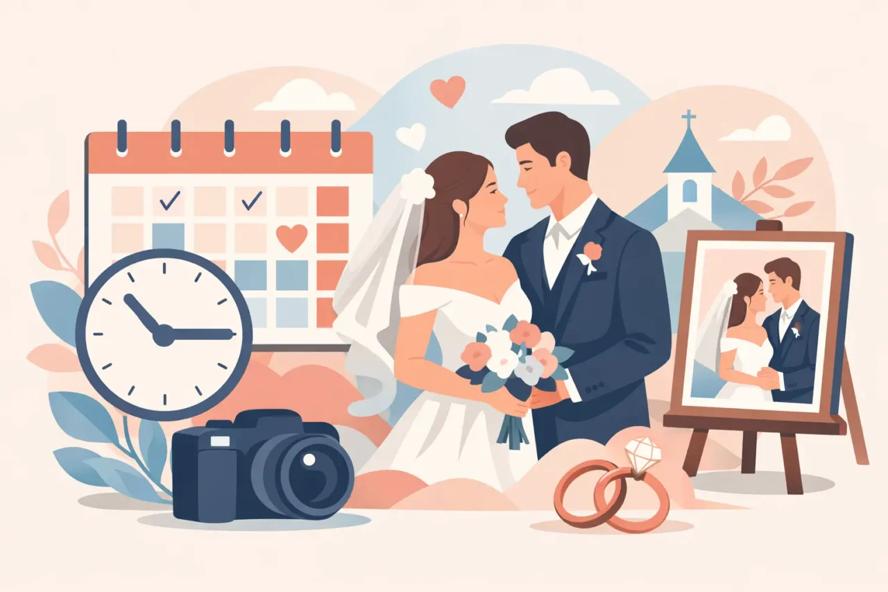 How to Schedule Wedding Portraits Without Stress