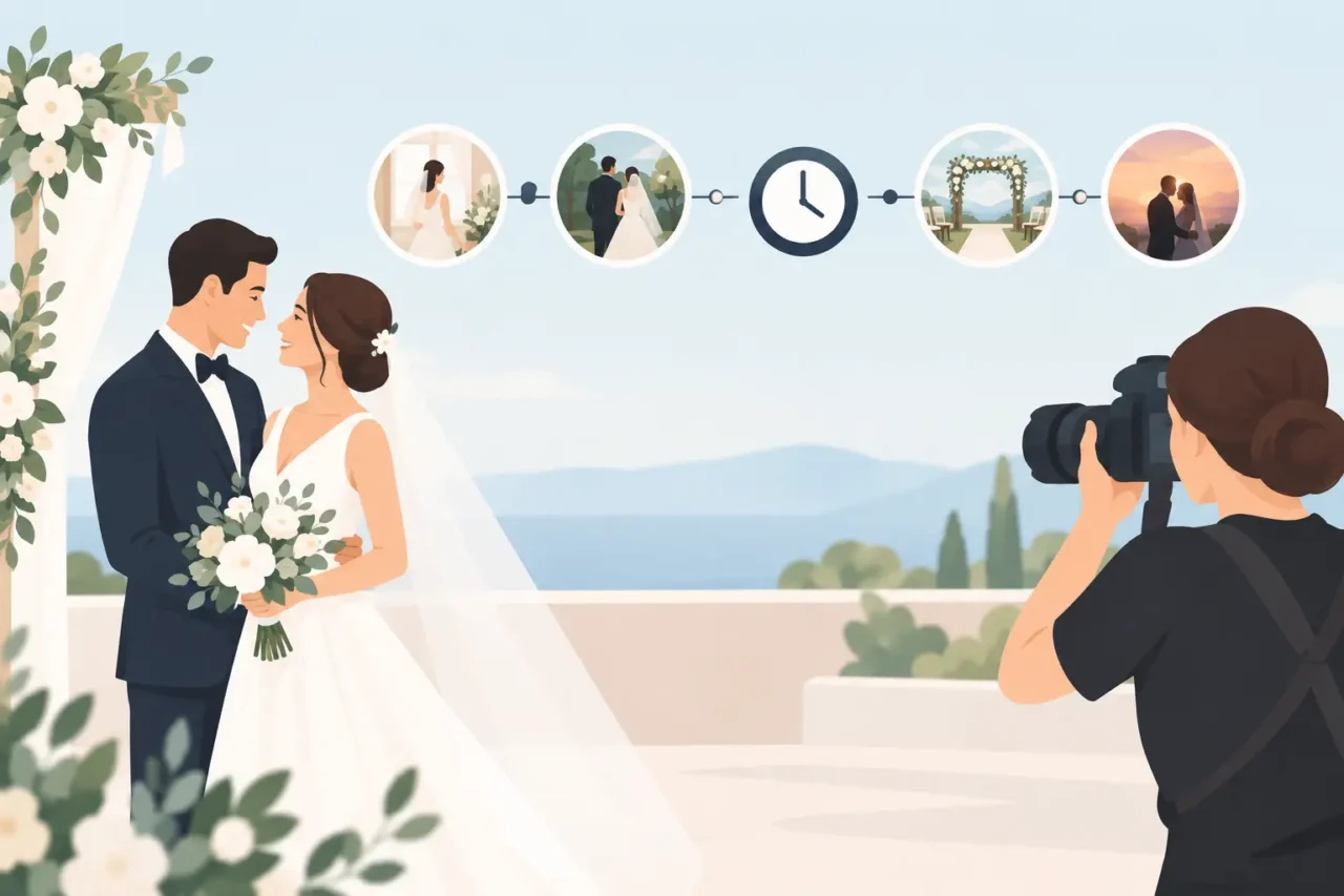 When Should Wedding Photos Start? Build Your Timeline